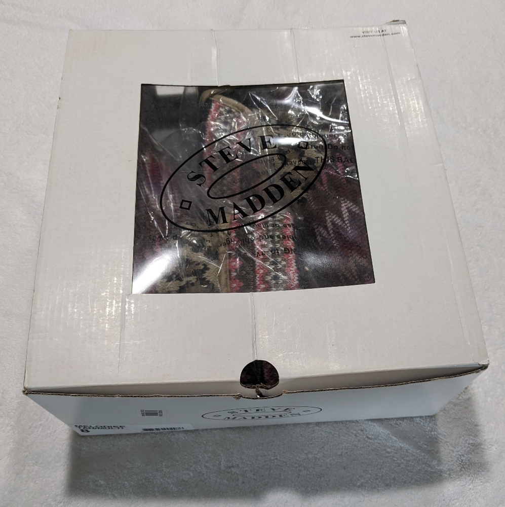 Nib W/ Tag Steve Madden Melodiee Tan/Multi Color … - image 3